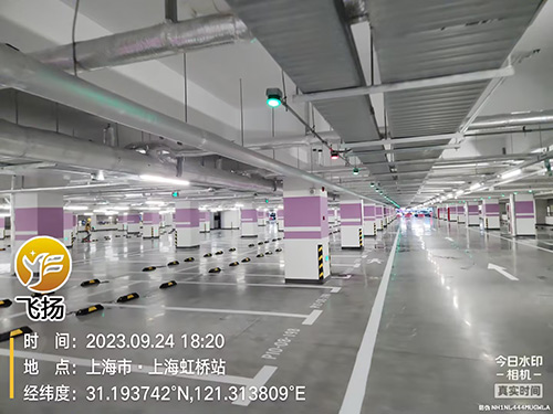 地下車庫停車位劃線怎么施工？